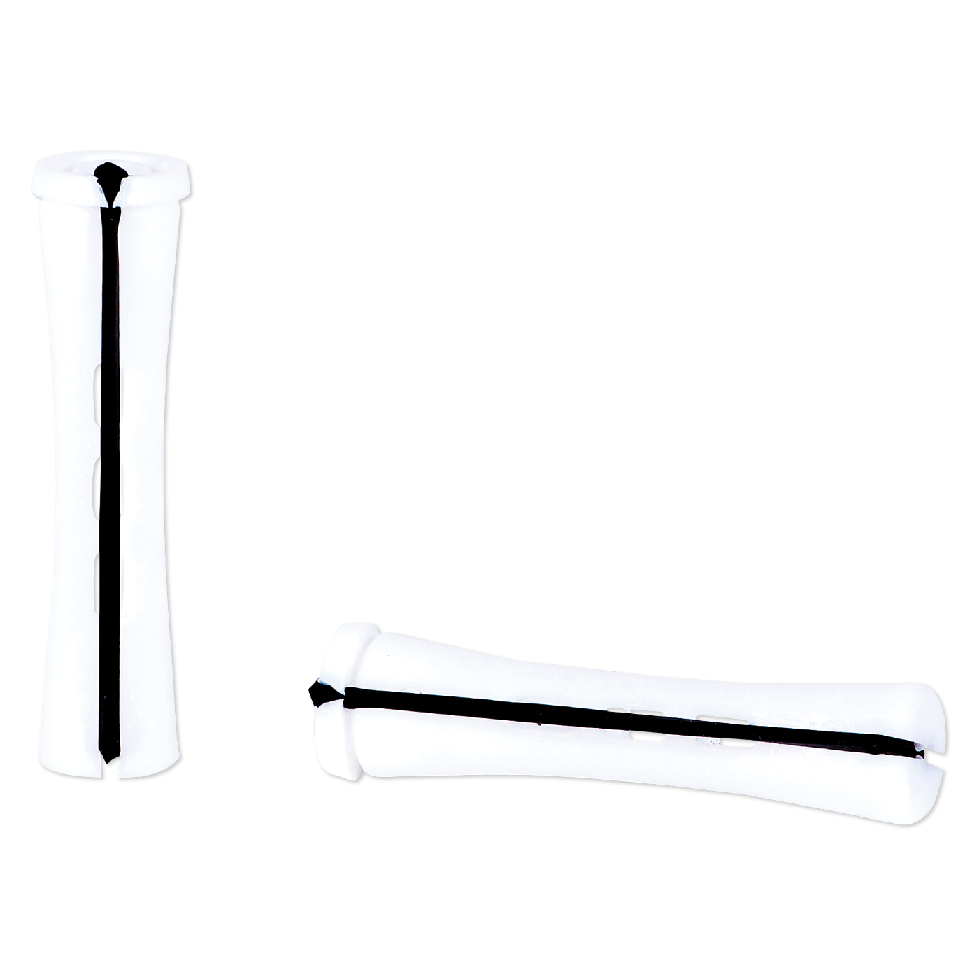 Soft ’n Style Concave Cold Wave Rods, Long White, pack of 12 #356-WHLO