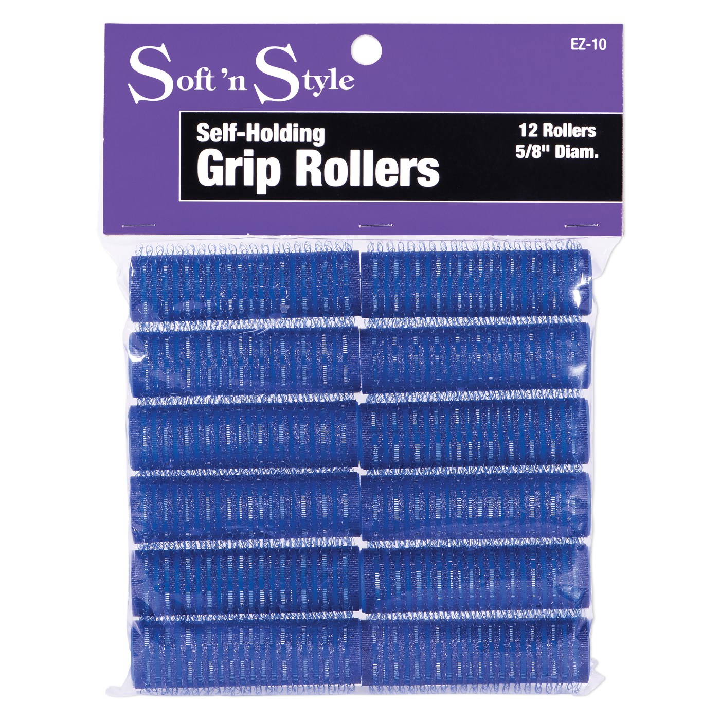 Soft n Style E Z Grip Roller 5/8 Blue EZ-10