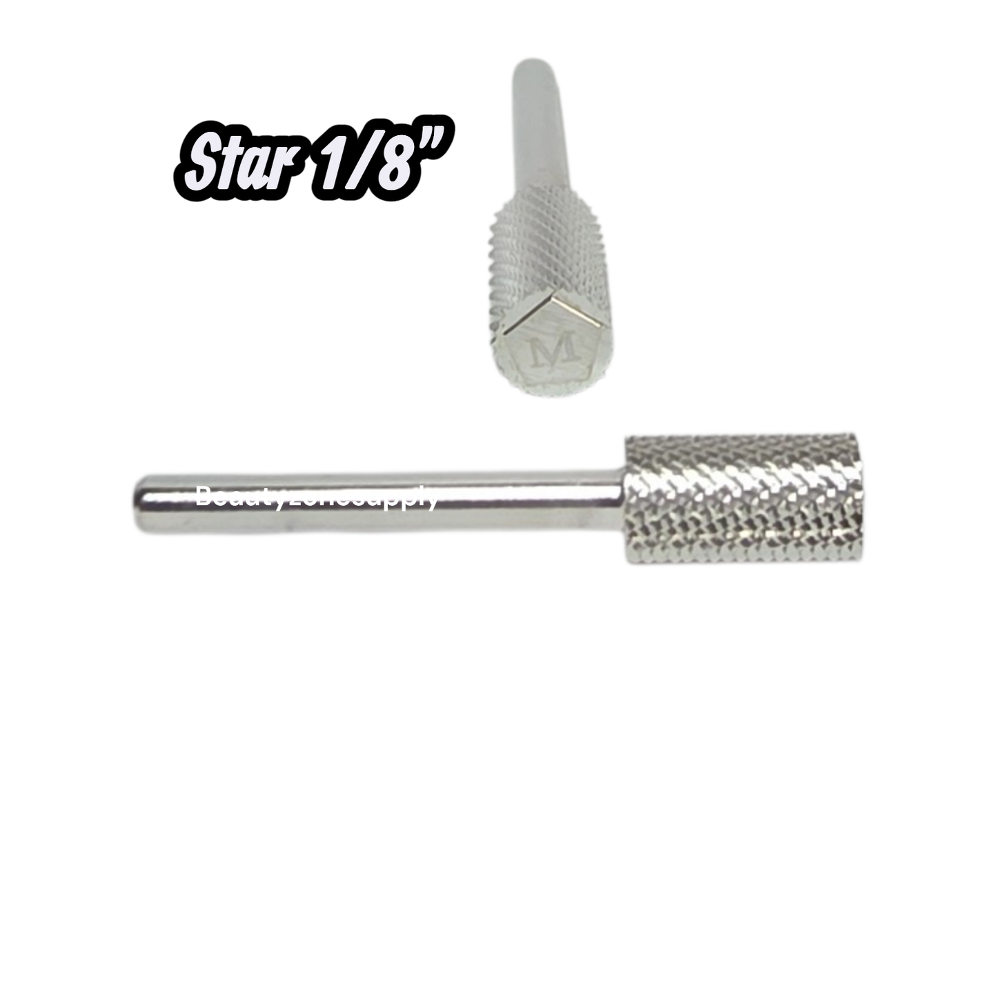 Star Bits Large Barrel Carbide Bit - Medium 1/8" Silver