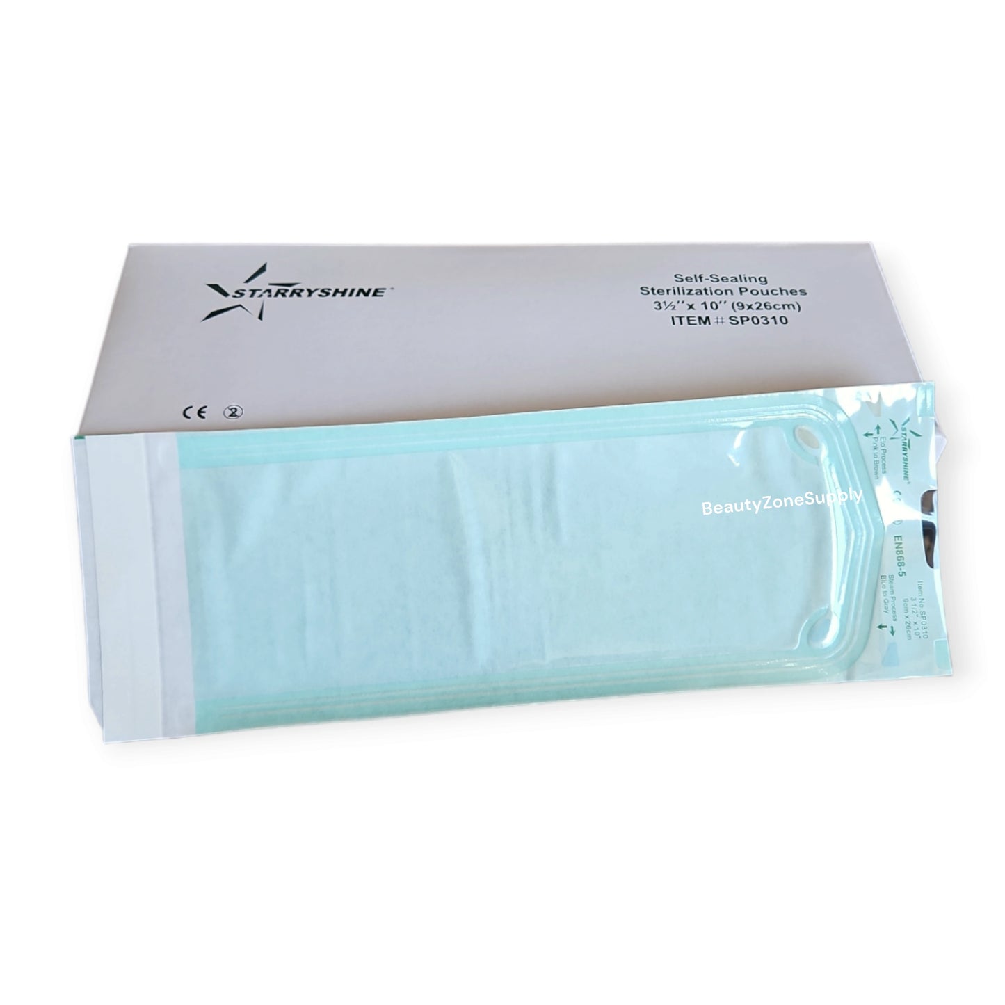Starryshine Self Seal Sterilizer Disinfected Pouch - CASE 20 box 1937c