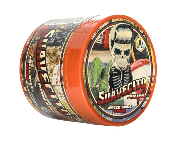 Suavecito Firme (Strong) Hold Pomade Amber Skies 4 oz