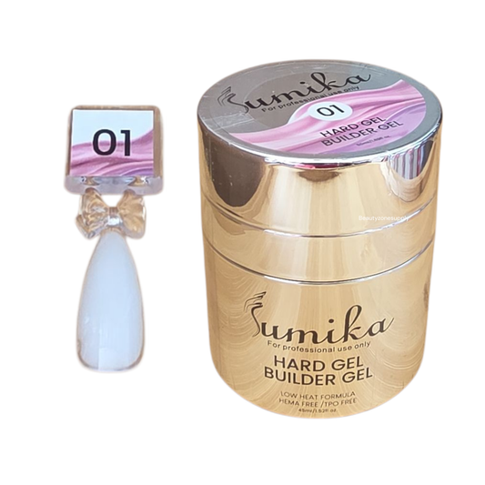 Sumika HEMA & TPO Free Builder Gel in Jar 50mL 1.69 oz Color 01