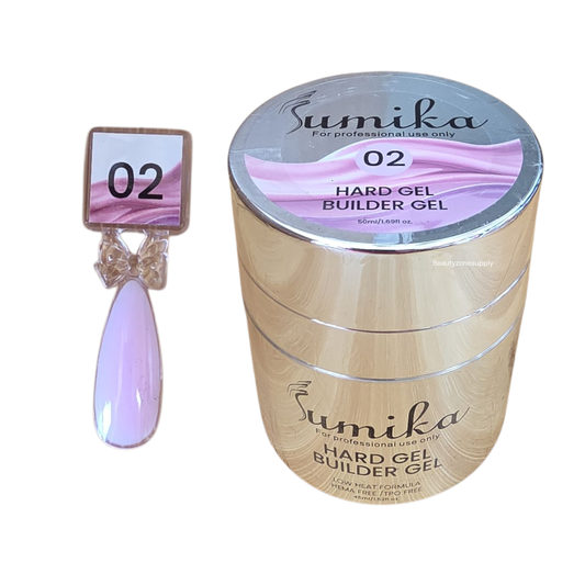 Sumika HEMA & TPO Free Builder Gel in Jar 50mL 1.69 oz Color 02
