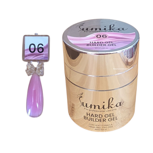 Sumika HEMA & TPO Free Builder Gel in Jar 50mL 1.69 oz Color 06