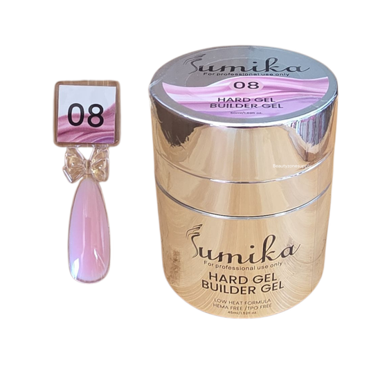 Sumika HEMA & TPO Free Builder Gel in Jar 50mL 1.69 oz Color 08