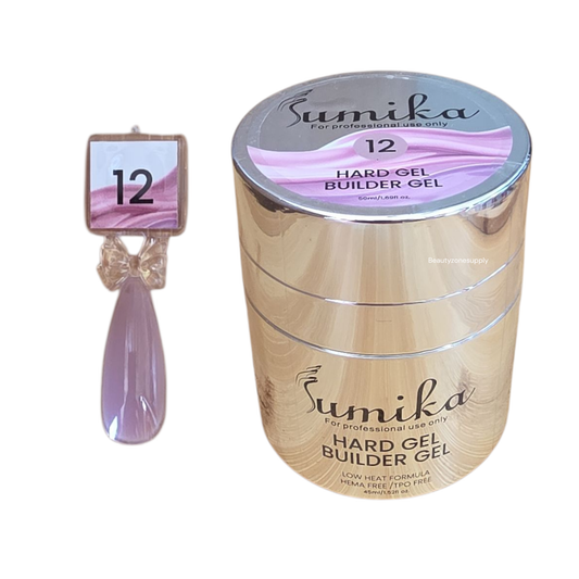 Sumika HEMA & TPO Free Builder Gel in Jar 50mL 1.69 oz Color 12