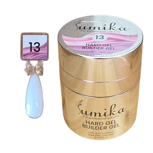 Sumika HEMA & TPO Free Builder Gel in Jar 50mL 1.69 oz Color 13