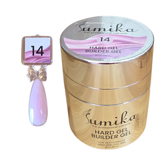 Sumika HEMA & TPO Free Builder Gel in Jar 50mL 1.69 oz Color 14
