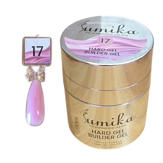 Sumika HEMA & TPO Free Builder Gel in Jar 50mL 1.69 oz Color 17