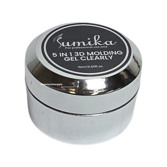 Sumika 5-in-1 3D Molding Gel – Clear (0.5 oz)
