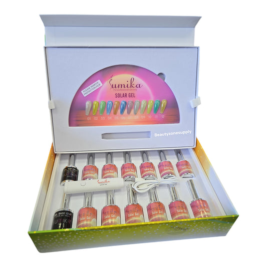 Sumika Gel Solar Change Color in Sunlight Set 12 Color