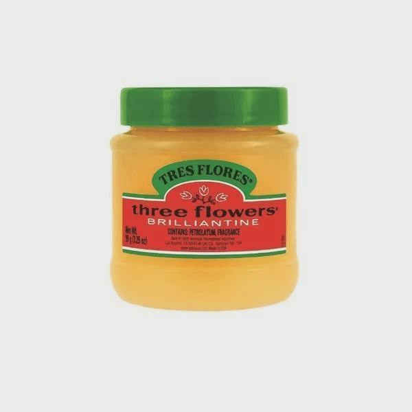 Tres Flores Three Flowers Brilliantine Pomade 3.25 oz #11605