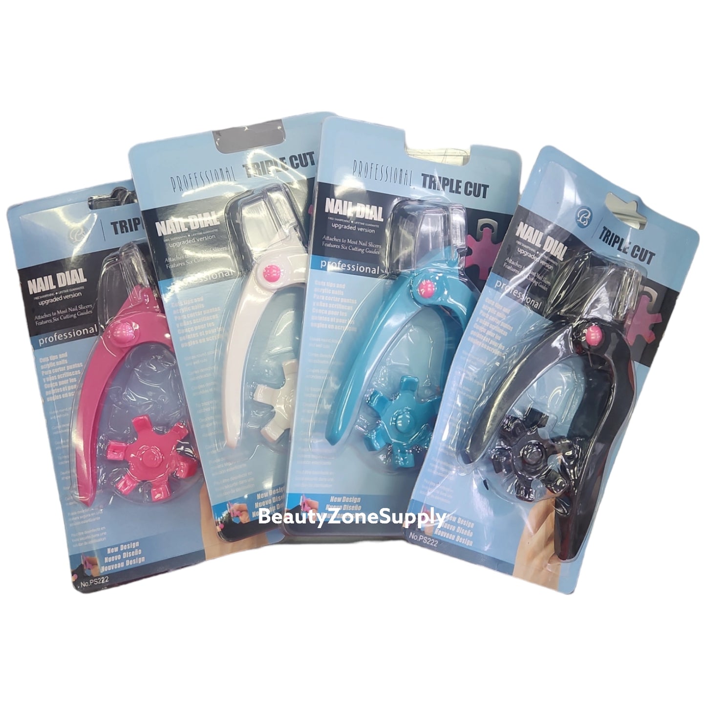 Triple Cut Edge Clipper Tip Cutter Fake Nail Manicure