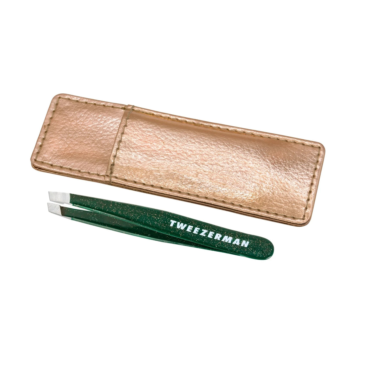 Tweezerman Enchanted Garden Mini Slant Tweezer with Case Beauty Zone