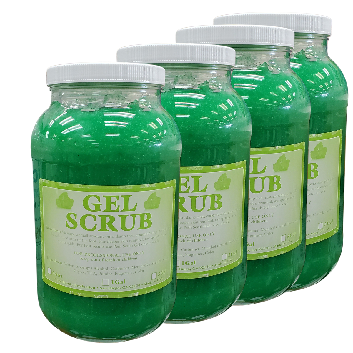 Unity Gel Scrub Green Case 4 Gallon
