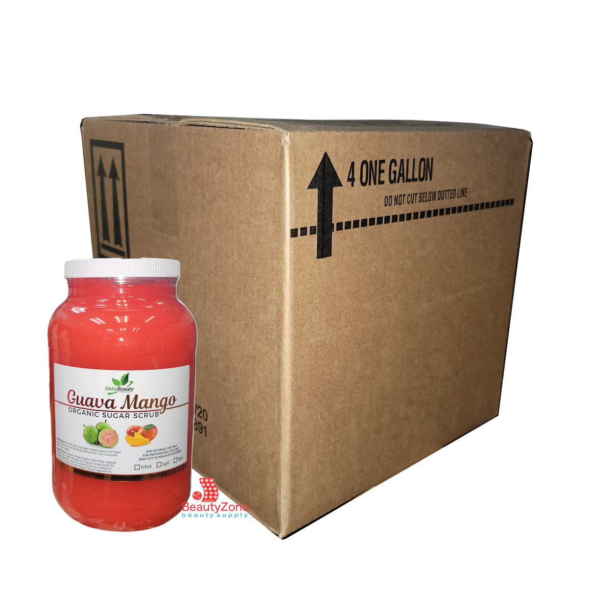 Unity Sugar Scrub Guave Mango Case 4 Gallon