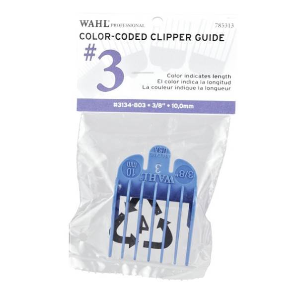 Wahl Attachment #3 Cutting Guide 3/8” Blue #03134-803