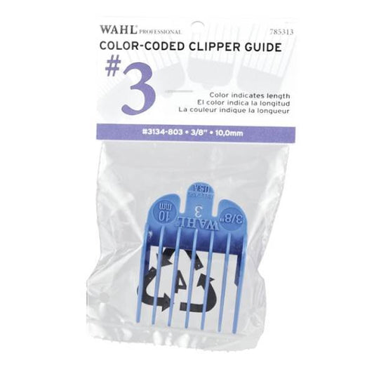 Wahl Attachment #3 Cutting Guide 3/8” Blue #03134-803