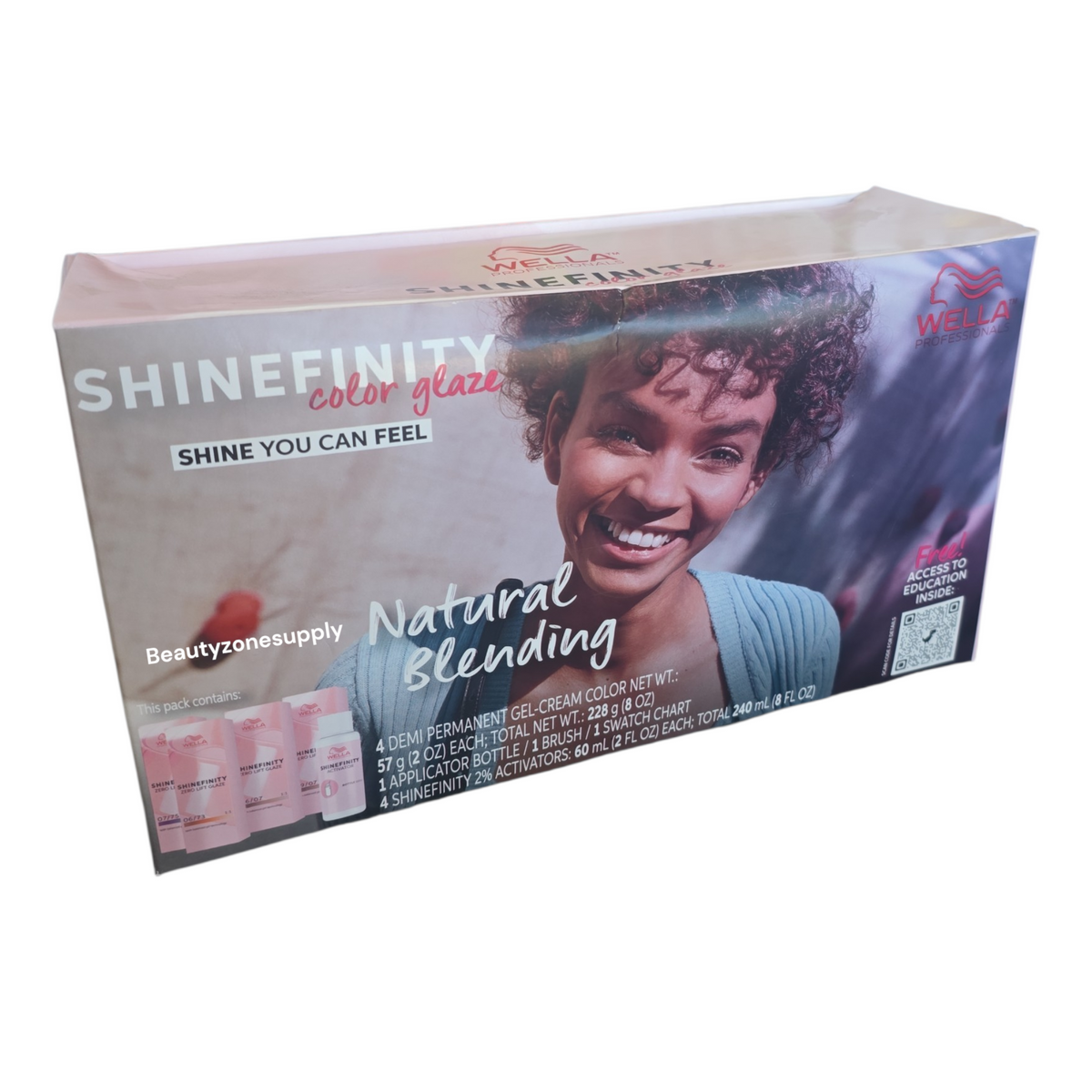 Wella Shinefinity Color Glaze Narural Blending kit