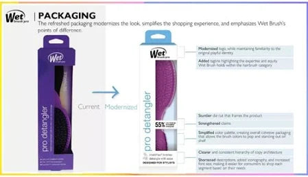 Wet Brush Pro Flex Dry Frost Pink #BWP800FRPK