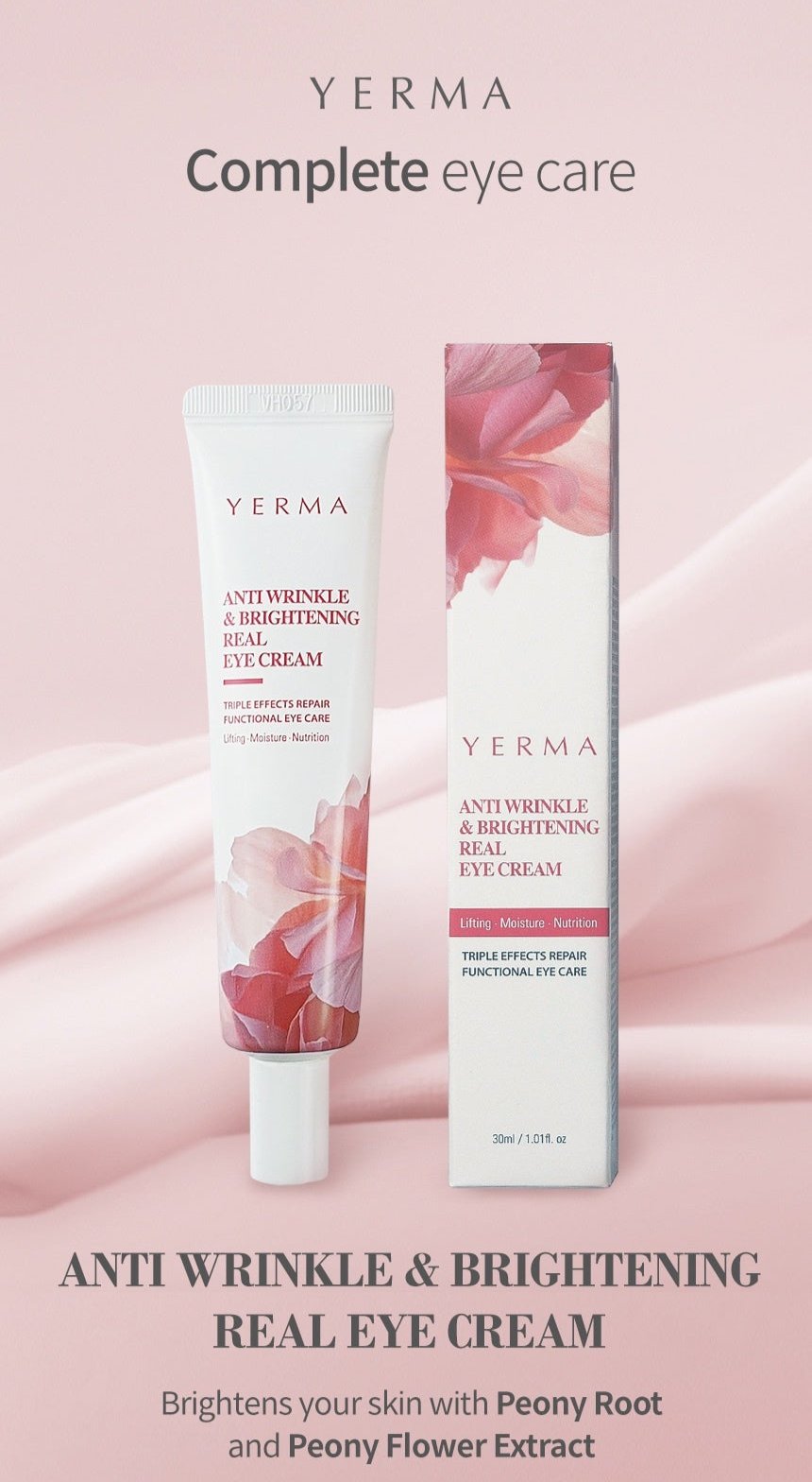 Yerma Anti Wrinkle & Brightening Real Eye Cream 1 fl.oz