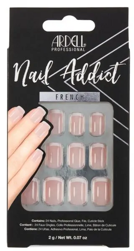 Ardell Nail Addict Micro French  #61218