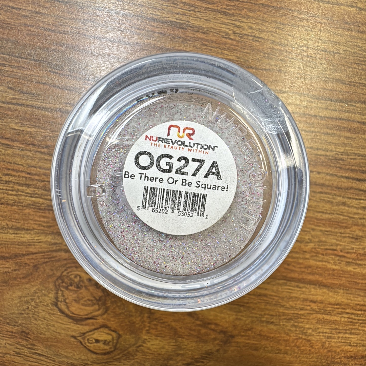 NuRevolution Loose Glitter Be There or Be Square! 2oz OG27A