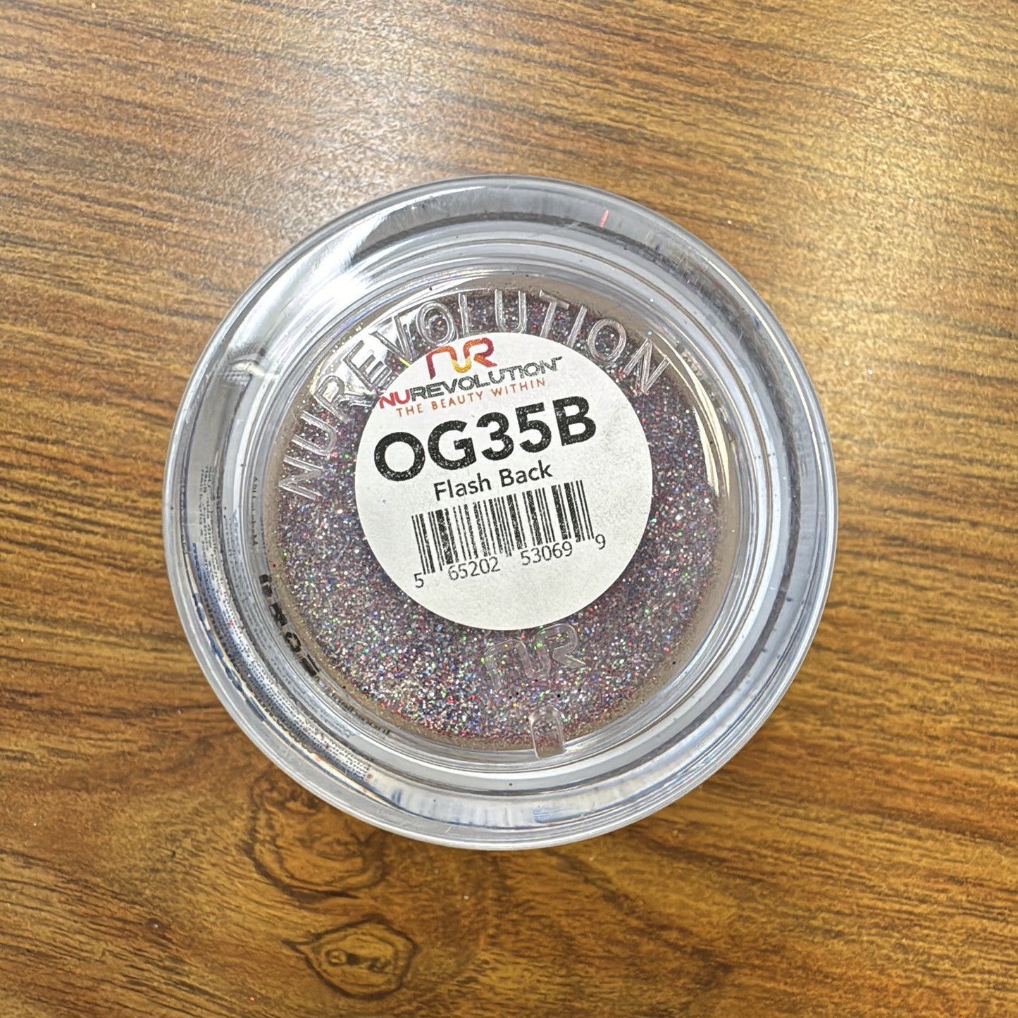 NuRevolution Loose Glitter Flash Back 2oz OG35B