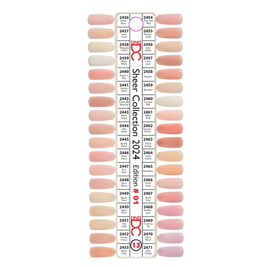 DC Gel Board Set 36 bottle with Swatches #13