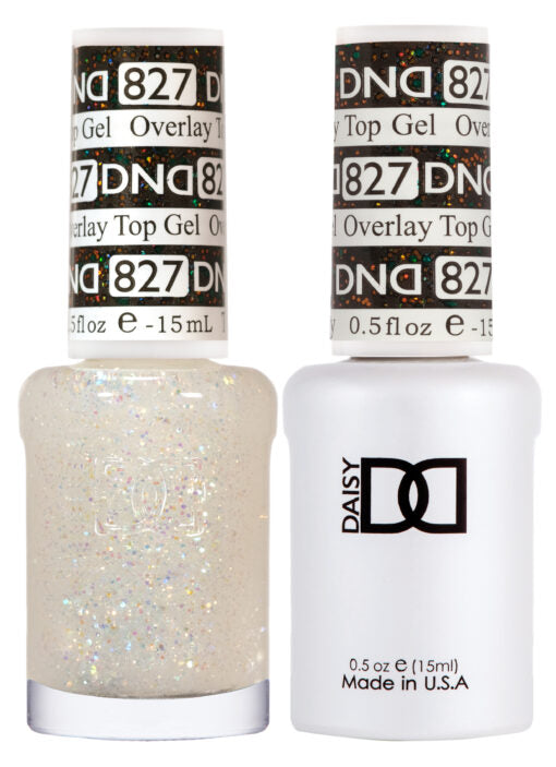 DND Duo Gel & Lacquer Overlay Top Gel #827