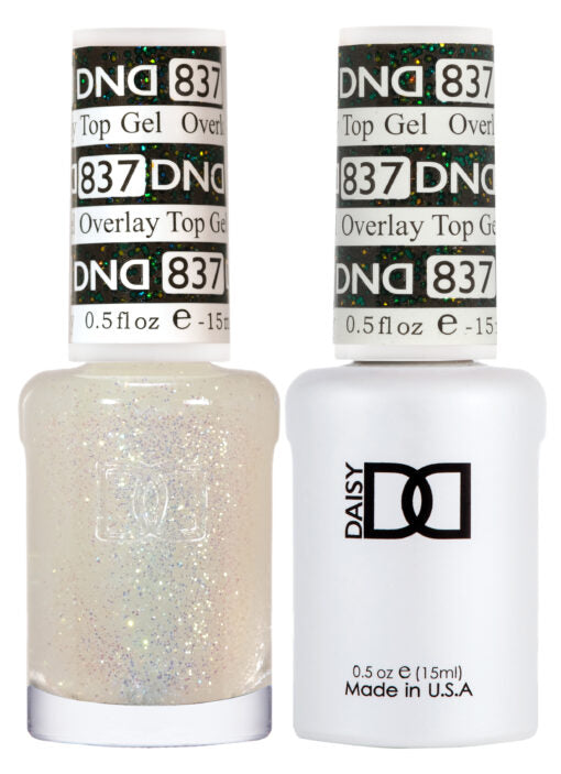DND Duo Gel & Lacquer Overlay Top Gel #837