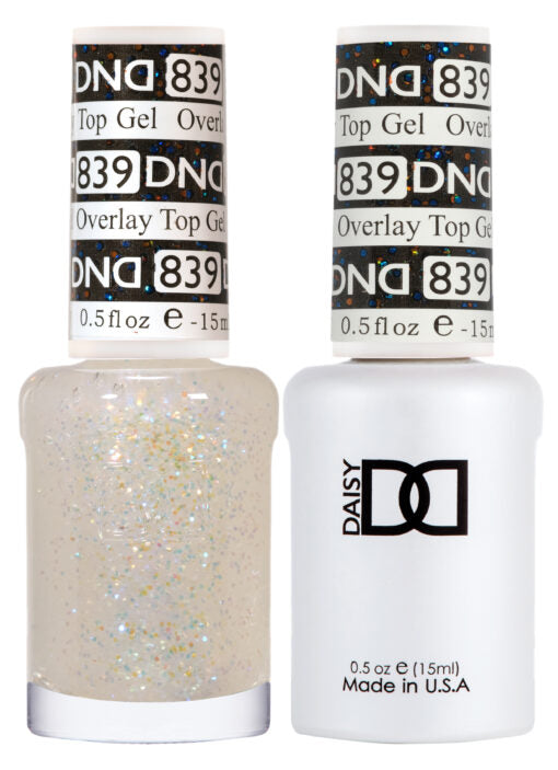 DND Duo Gel & Lacquer Overlay Top Gel #839