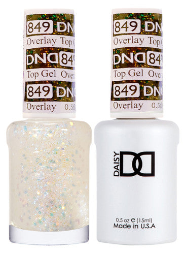 DND Duo Gel & Lacquer Overlay Top Gel #849