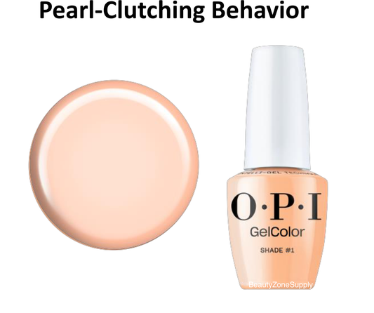 OPI GelColor Inteli-Gel Pear-Clutching Behavior 0.5 oz #GCS049
