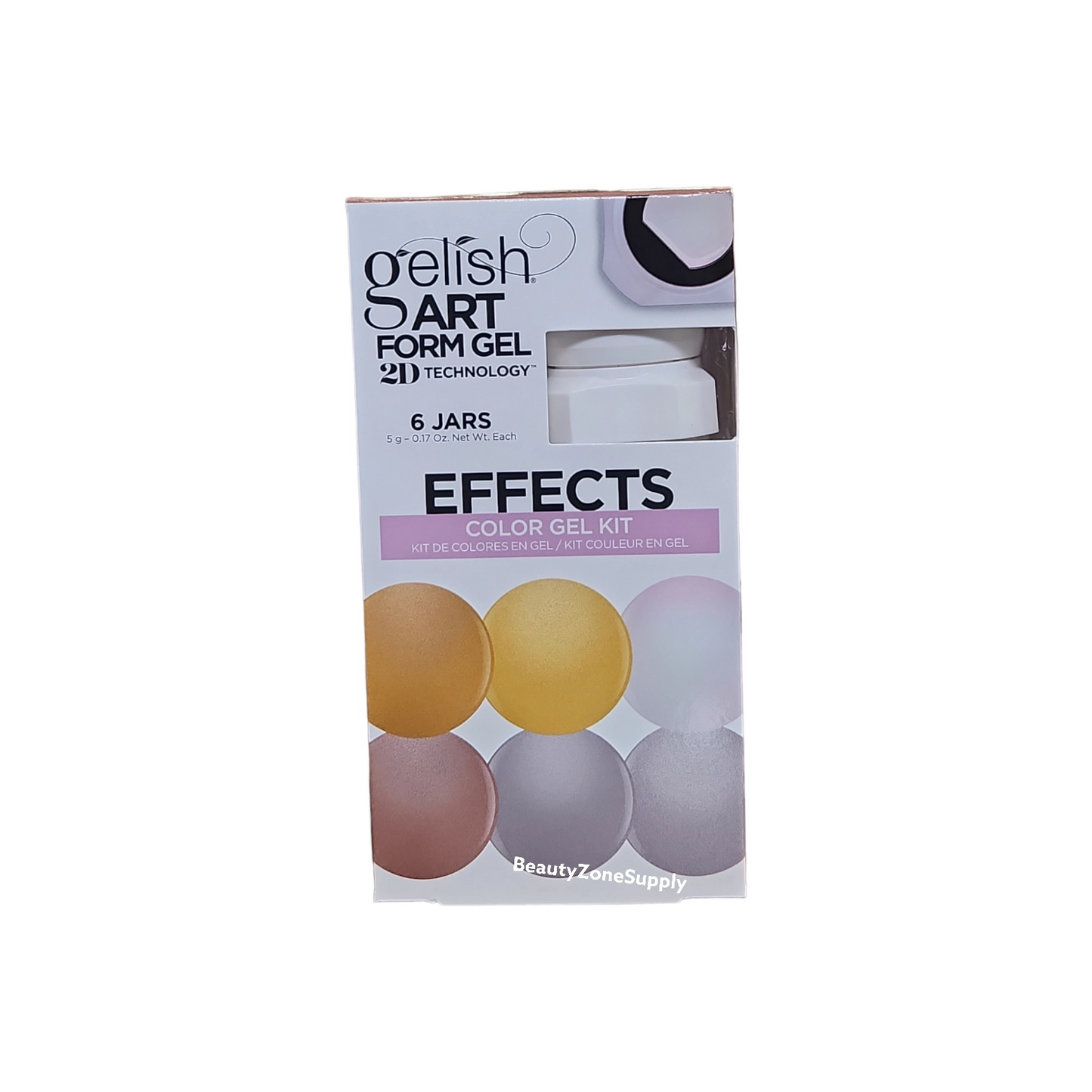 Harmony Gelish 5G Art Form Effects 6 Jars Kit 1121797