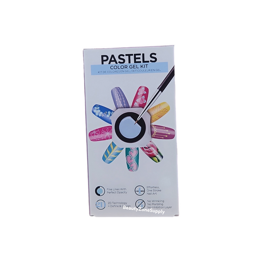 Harmony Gelish 5G Art Form Pastels 6 Jars Kit 1121795