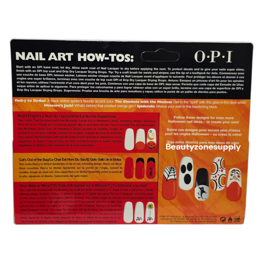 opi nail lacquer Mini Get In-Spider-ed! 4 bottles