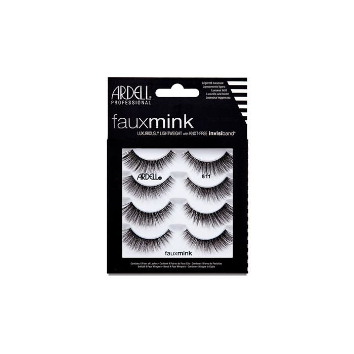 Ardell Fauxmink Lashes- 4 pairs 811 #67410