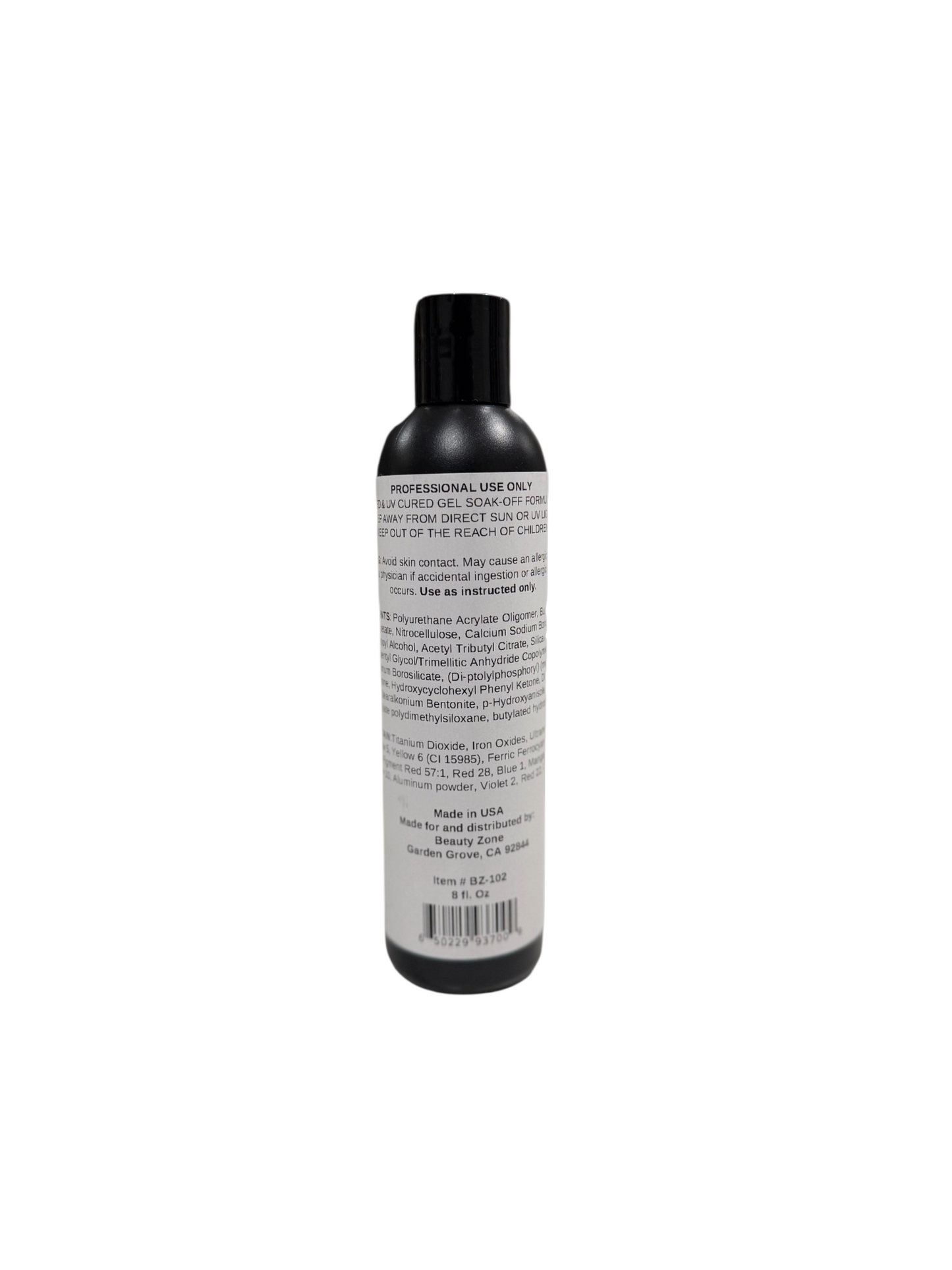Monika Soak off Gel Light Milky Pink Refill 8 oz