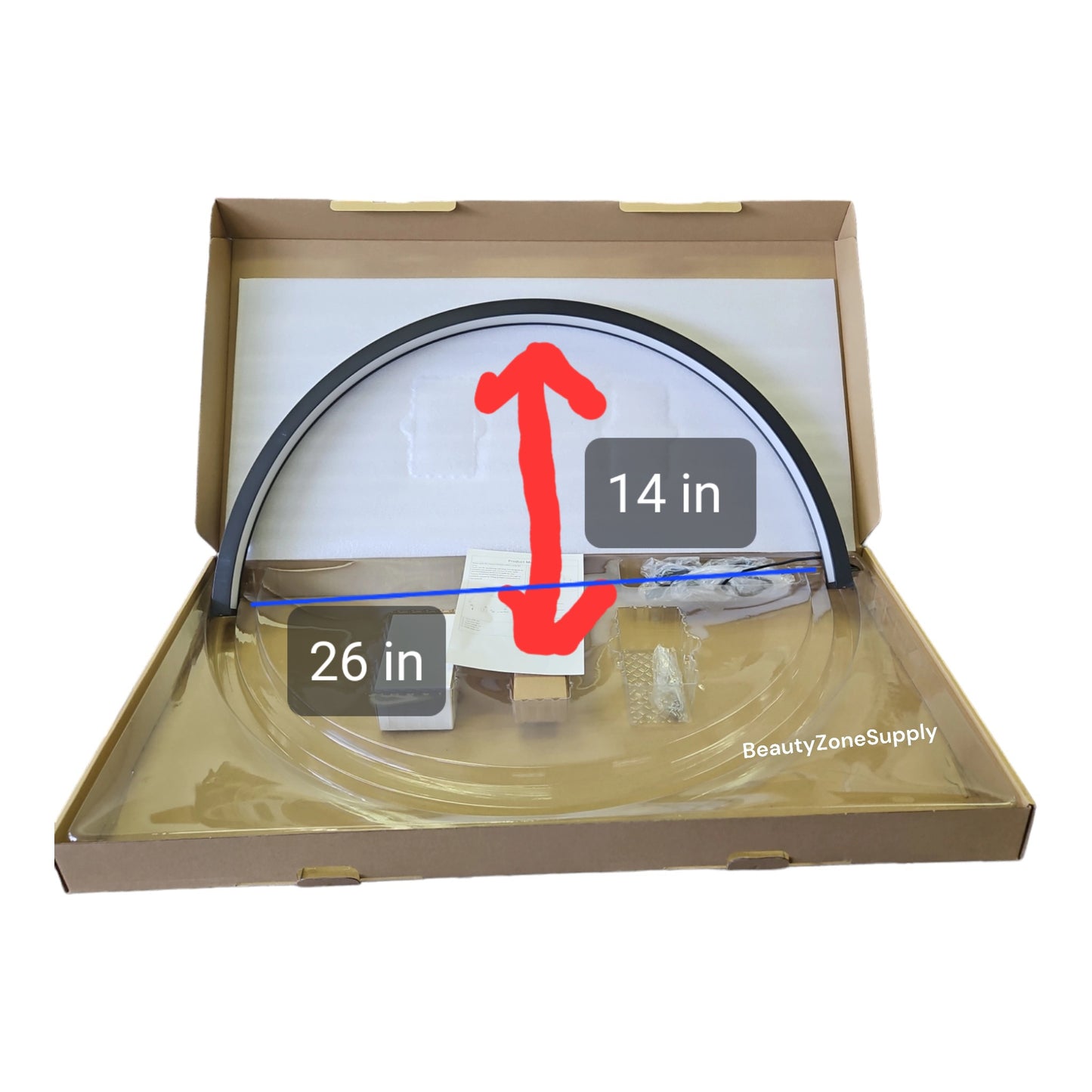 Monika Arch LED Table Nail Lamp