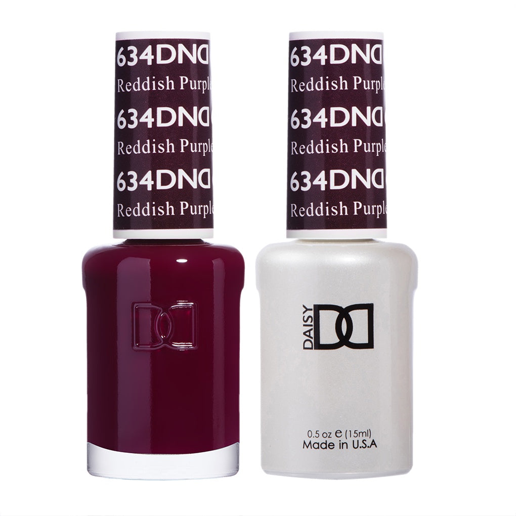 DND Duo Gel & Lacquer Reddish Purple #634-Beauty Zone Nail Supply