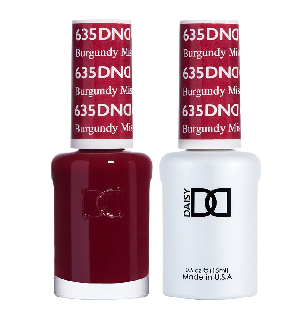 DND Duo Gel & Lacquer Burgandy Mist #635-Beauty Zone Nail Supply