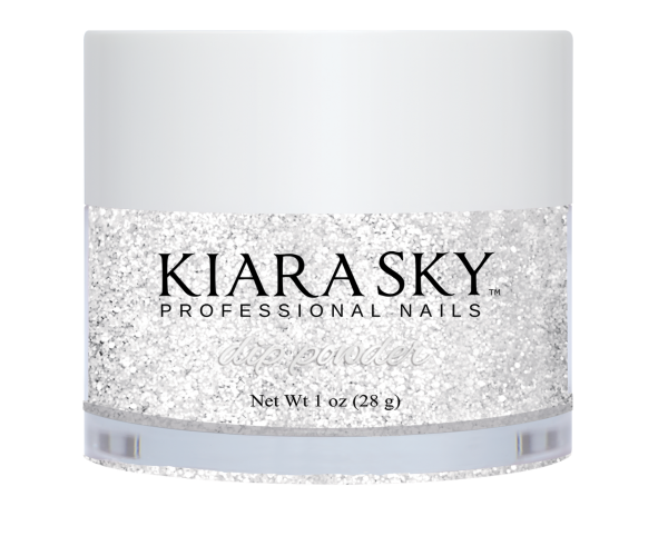 Kiara Sky Dip Powder -D555 Frosted Sugar-Beauty Zone Nail Supply