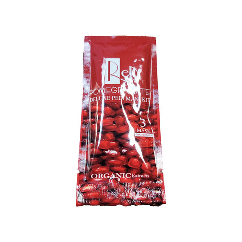 Red Manicure Pedicure Spa Step 3 Pomegranate Mask-Beauty Zone Nail Supply