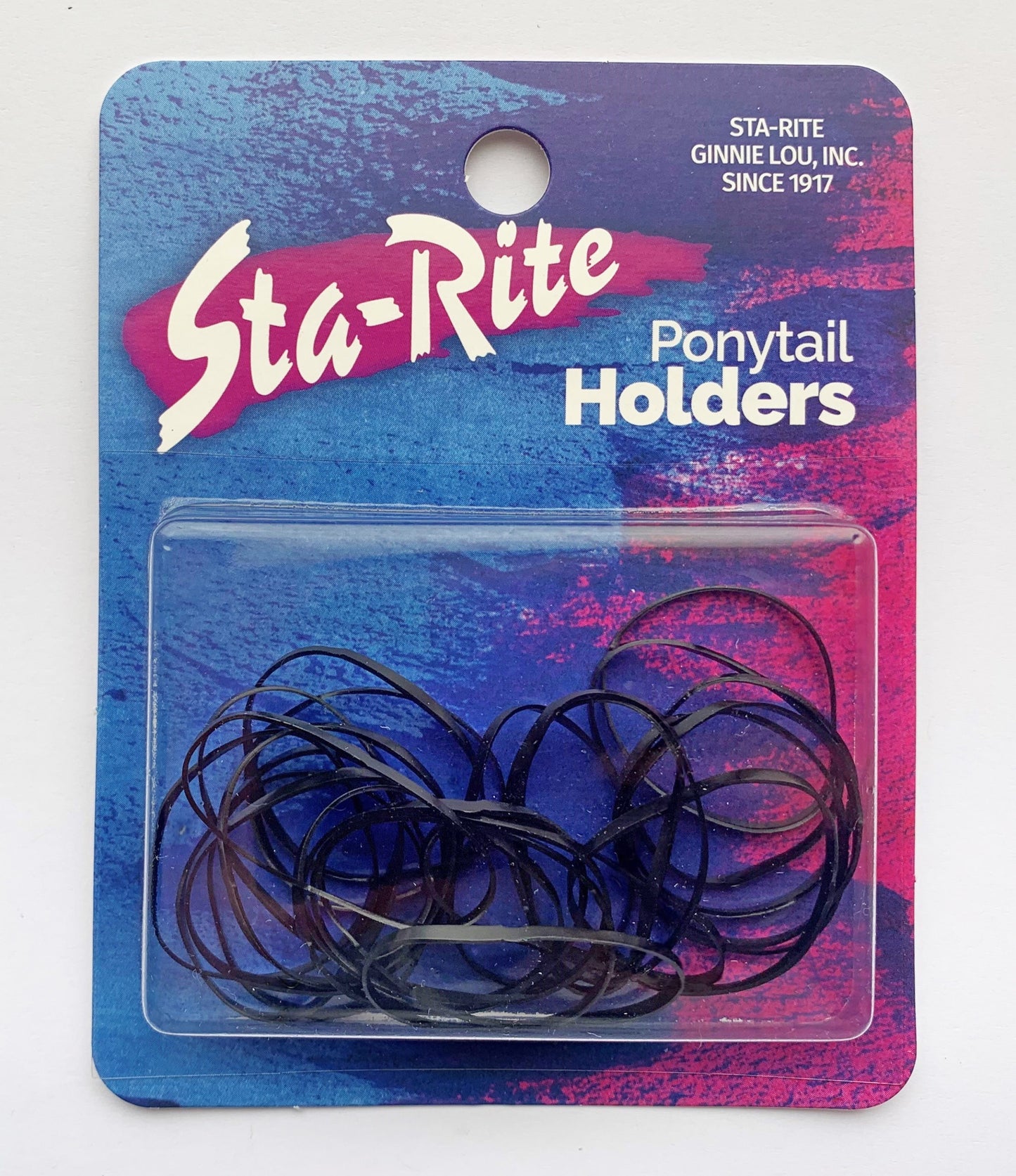 Sta-Rite Large Hair Elastics-Black- 25ct.