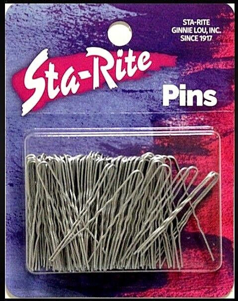 Sta-Rite 1 3/4" - Sliver - Tipped Hair Pins 100 ct