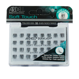 Ardell Soft Touch knotted Trios Individuals Short Black 66463