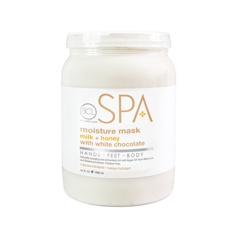 BCL SPA Moisture Mask Milk + Honey with White Chocolate 64oz-Beauty Zone Nail Supply