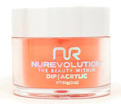 Nurevolution Dip Powder #108 Go,Go Mango 2oz-Beauty Zone Nail Supply