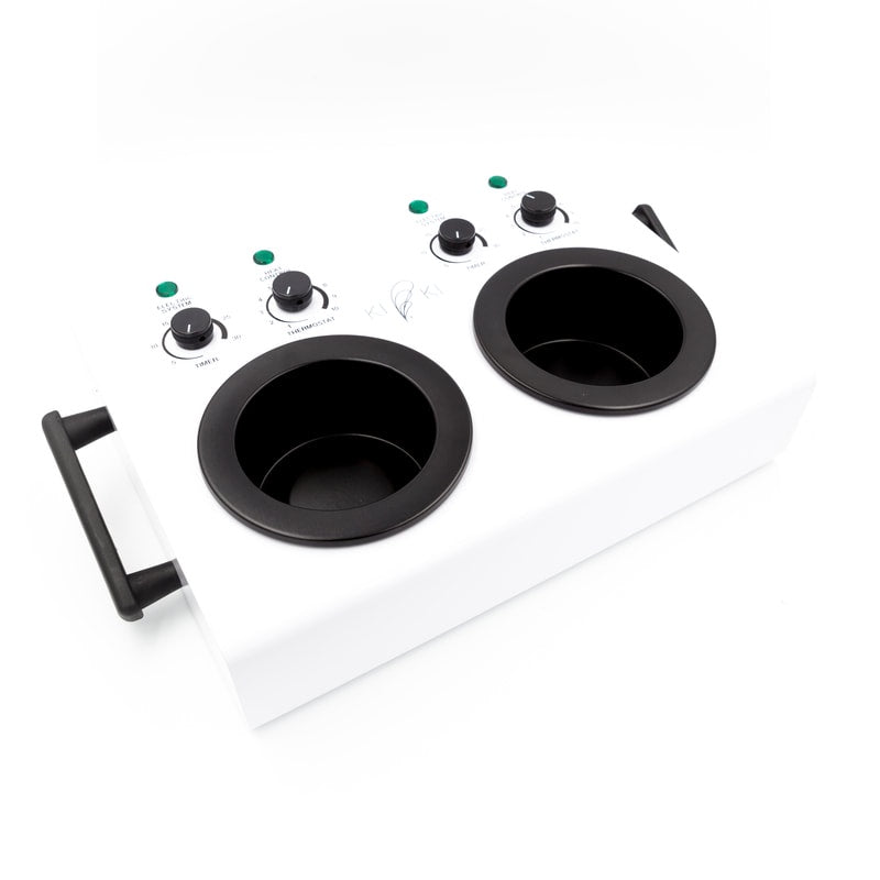 Kiki 220 Double wax heater-Beauty Zone Nail Supply